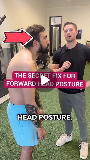 Conor Harris on Instagram: "Most of the Forward Head Posture fixes you see have to do with the neck or upper back muscles…  But few consider this area!  Big credit to @garyward_aim for the drill at the end! —— #posture #posturecorrection #postureexercises #posturematters #posturecorrector #forwardheadposture #kyphosis #neckpain" Correct Forward Head Posture, Fix Forward Head Posture, Forward Neck Posture Correction, Neck Posture Correction, Forward Head Posture Correction, Dowagers Hump, Fix Posture, Exercise Belly, Posture Improvement