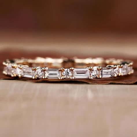 Baguette Cut Wedding Band, Emerald Cut Wedding Band, Baguette Wedding Rings, Baguette Diamond Wedding Band, Baguette Wedding Band, Round Wedding Band, Diamond Eternity Wedding Band, Stacked Wedding Bands, Ring Inspo