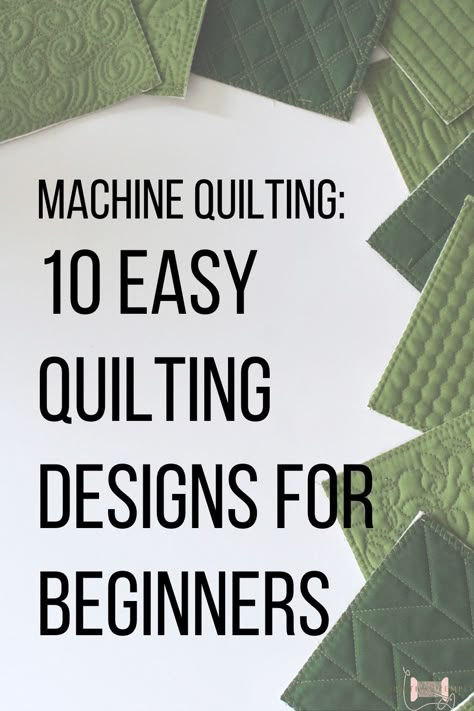 Free Motion Quilt Designs For Beginners, Free Machine Quilting Designs, Machine Quilting Tips And Tricks, Quilting Templates For Beginners, Machine Quilting Over Applique, Longarm Quilting Designs For Beginners, Free Motion Machine Quilting, Freestyle Quilting Patterns, Stencils For Quilting Free Printable