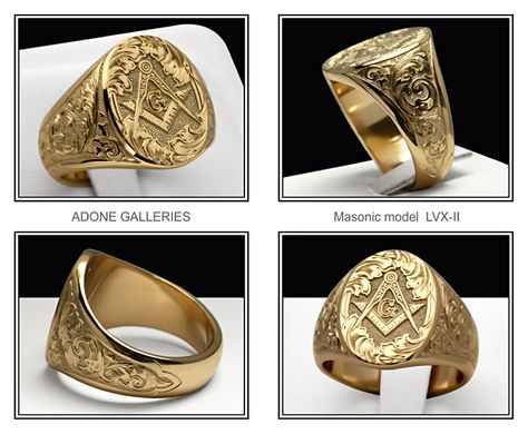 Free Mason Ring, Mason Symbols Freemasonry, Masonic Tattoos Freemasonry, Masonic Art Freemasonry Symbols, Masonic Rings Jewelry, Mason Ring, Freemason Ring, Masonic Freemason, Masonic Jewelry