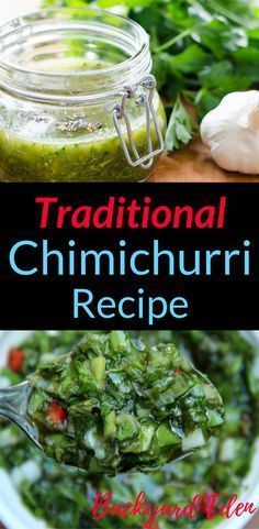 Traditional Chimichurri Sauce Recipe. Recipes, Chimichurri,, Backyard Eden, www.backyard-eden.com, www.backyard-eden.com/Traditional-Chimichurri-Recipe Food Dressing, Nachos Supreme Recipe, Mexican Sauces, Easy Dinner Recipes Healthy, Chimichurri Sauce Recipe, Organic Agriculture, Chimichurri Recipe, Nachos Beef, Condiment Recipes