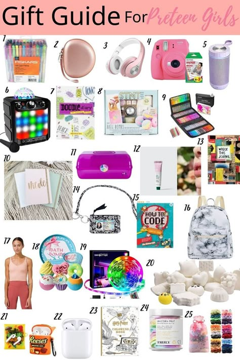 Gift ideas for teenage girl, gift guides for teens, gifts for 12 yr old girl, gifts for 11 yr old girl, gifts for preteens, gifts for 13 year old girl Christmas, gifts for 13 year old girl birthday, gifts for 13th birthday girl. Birthday Present Ideas For 12-13, Christmas List Ideas For 11-12, 13 Bday Gift Ideas, Christmas Gift For 12 Year Girl, 12 Year Birthday Gift Ideas, What To Get A 12 Yr Girl For Christmas, Christmas Gifts For 13 Year Girl, Christmas Ideas For Preteens, 11 Year Girl Gift Ideas