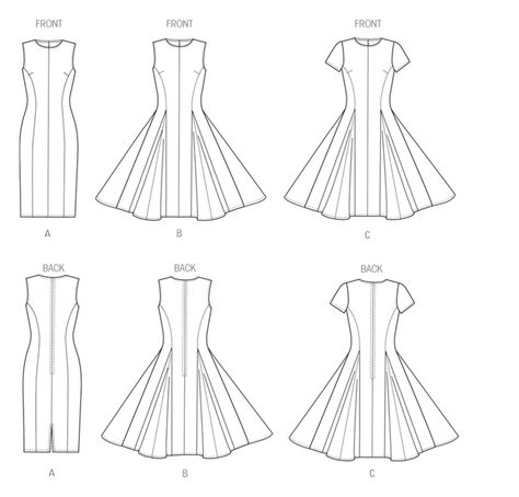 Bias Dress, Wardrobe Plan, Godet Dress, Vogue Dress Patterns, Princess Seam Dress, Clothing Making, Betty Dress, Make Dresses, Princess Line