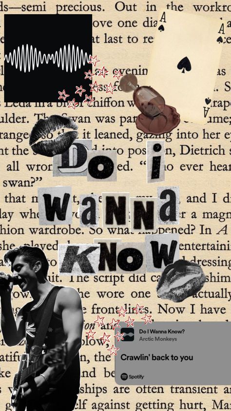 do i wanna know by arctic monkeys Arctic Monkeys Lyrics, Arctic Monkeys Wallpaper, Anime English, Music Cover Photos, Funny Lockscreen, Monkey Wallpaper, Do I Wanna Know, Monkey 3, Artic Monkeys