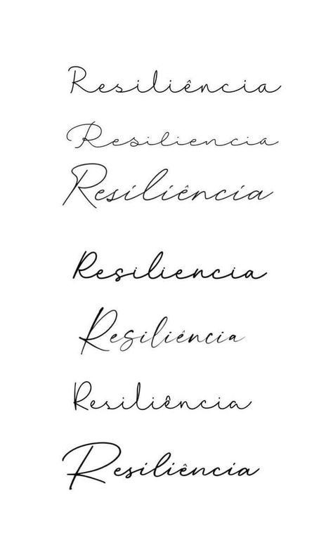 Resilience Quotes Tattoo, Resilient Tattoos For Women, Resilience Tattoo, Fonts For Tattoos, Tattoos Fonts, Tattoo Fonts Cursive, Cursive Tattoos, Knuckle Tattoos, Small Quote Tattoos