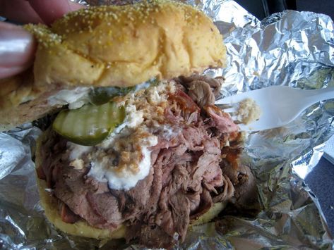 Baltimore Style Pit Beef Kaiser Roll, Pit Beef, Southern Bbq, Roast Beef Sandwich, Kaiser Rolls, Lake Trout, Beef Round, Sweet Paprika, Roast Beef Sandwiches