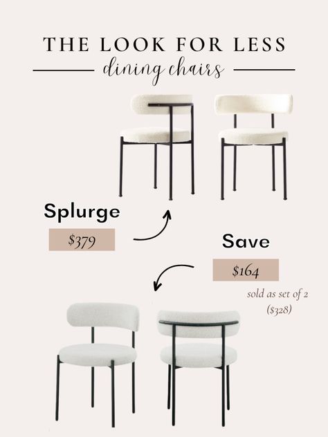 Inesse Boucle Ivory Dining Chair, Boucle Dining Chair And Table, Cb2 Dining Chair, Black And White Dining Chairs, Boucle Chair Dining, Isanti Dining Table, Cb2 Dining Room, Ivory Dining Chairs, Organic Dining Room