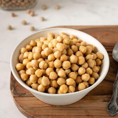 How To Cook Chickpeas (Ultimate Guide) - Forks and Foliage How To Cook Chickpeas, Soaking Grains, Cook Chickpeas, Pressure Cooker Recipes Healthy, Chickpeas Benefits, Food Basics, Cooked Chickpeas, Vegan Sauce, Scratch Cooking