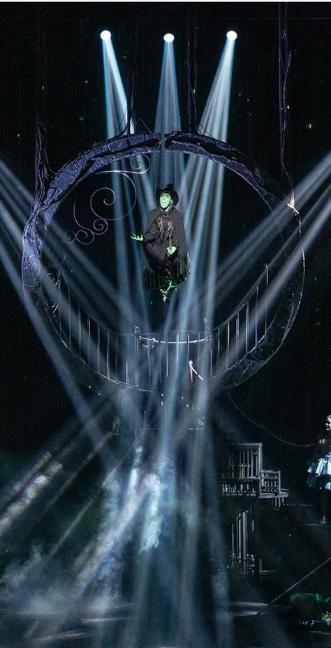 Defying Gravity Wallpaper, Wicked Musical Aesthetic, Wicked Defying Gravity, Gravity Film, Wicked Wallpaper, Wicked Stuff, Broadway Wicked, Random Wallpaper, Wicked Musical