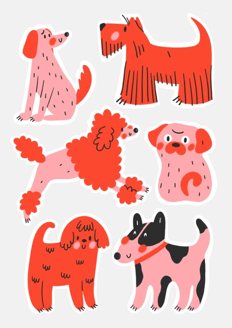 Cute Puppy Illustration, Abstract Dog Illustration, Cute Dog Illustration Art, Dog Graphic Illustration, Fun Dog Illustration, Dog Bone Illustration, Dog Cute Illustration, Retro Dog Illustration, Happy Dog Illustration