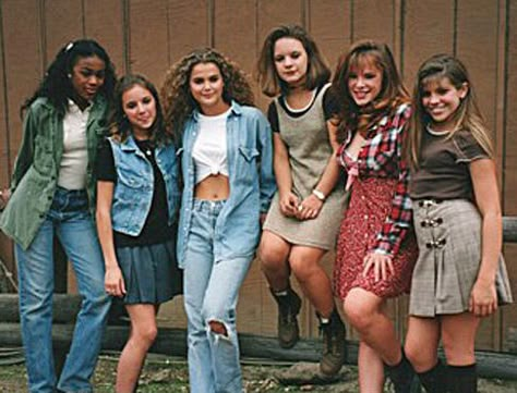 How 20-Something Women Dressed in America, in Every Decade 1990s Fashion Trends 90s Style, Christine Lakin, 1990s Fashion Trends, 1990 Style, Tatyana Ali, Fashion Guys, Danielle Fishel, Fashion 1990s, 90s Fashion Women