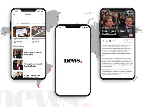 News Feed App design by kody Technolab Mobile Layout, Social App Design, Ui Design Trends, Mobile Application Design, News Web Design, Android Design, Mobile App Design Inspiration, App Development Services, Mobile Ui Design