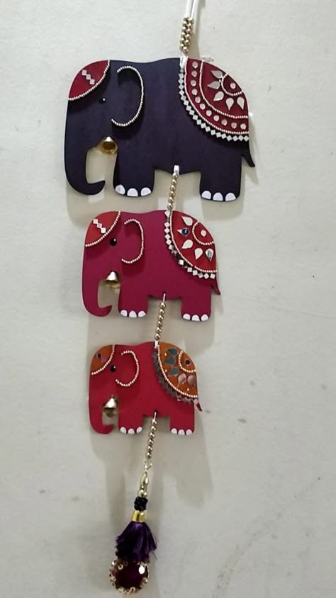 PAPERCRAFT Lantern Patterns: Illuminating Inspiration Elephant Wall Hanging Diy, Trending Crafts To Sell 2023, Diwali Craft Handmade, Hanging Diwali Decoration, Elephant With Flowers, Elephant Wall Hanging, Indian Wall Decor, Diwali Decoration Items, Cardboard Crafts Diy