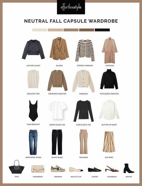 Capsule wardrobe outfits