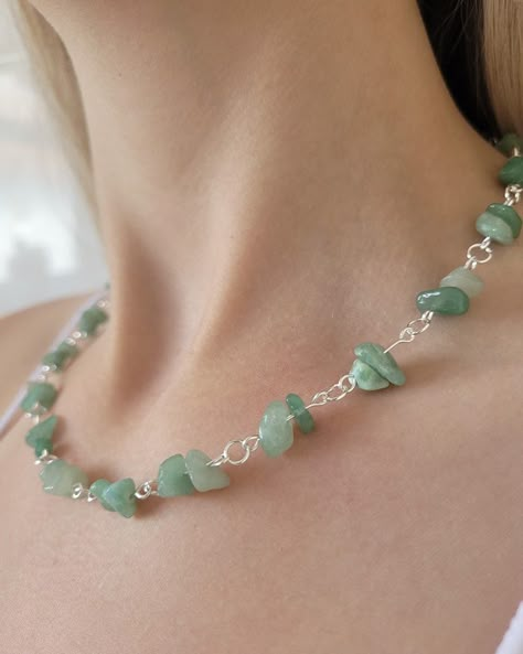 Gemstone Chips Jewelry Diy, Chip Stone Jewelry, Crystal Bead Necklace Diy, Chip Bead Jewelry Diy, Stone Chip Jewelry, Gemstone Necklace Diy, Gemstone Chips Jewelry, Crystal Necklace Diy, Crystal Chip Necklace