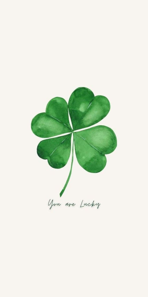 st. patrick's day wallpaper: watercolored lucky clover Clover Aesthetic Wallpaper, Emeralds Aesthetic, St. Patrick's Day, Lucky Clover Tattoo, Cute Green Wallpapers, Makeup Looks Green, Luck Aesthetic, St Patrick's Day Wallpaper, St Patricks Day Makeup