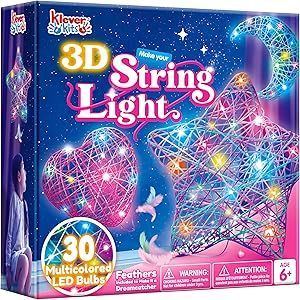 3d String Art, Gift Ideas On Amazon, Sister Christmas Gifts, Lantern Craft, Art Kits For Kids, Amazon Black Friday, Balloon Crafts, Kids Light, Gradient Yarns