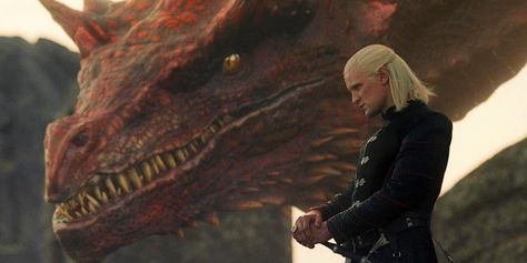 Daemon and Caraxes Daemon And Rhaenyra, Rhaenyra Daemon, House Of Targaryen, Dance Of The Dragons, Game Of Thrones Prequel, Breathing Fire, Dragon Icon, Dragon Game Of Thrones, Daemon Targaryen