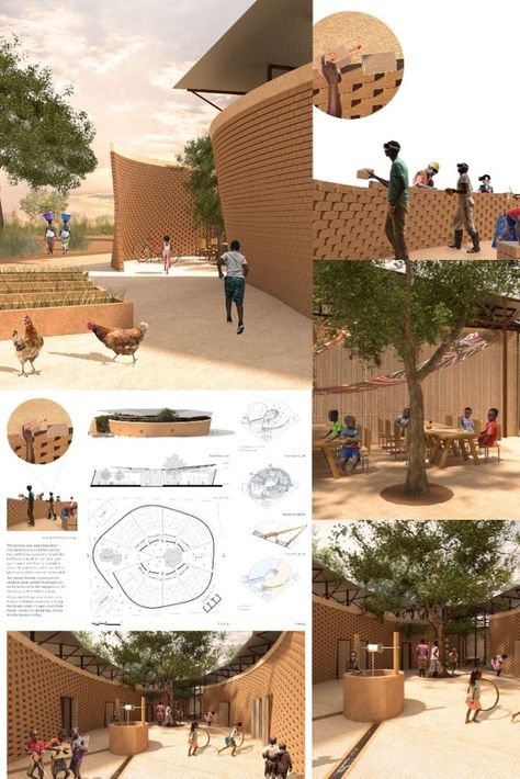 Architecture Portfolio Layout, Campus Design, Ar Technology, Conceptual Architecture, Building Process, Architecture Design Sketch, Architecture Model House, Vernacular Architecture, Architecture Concept Drawings