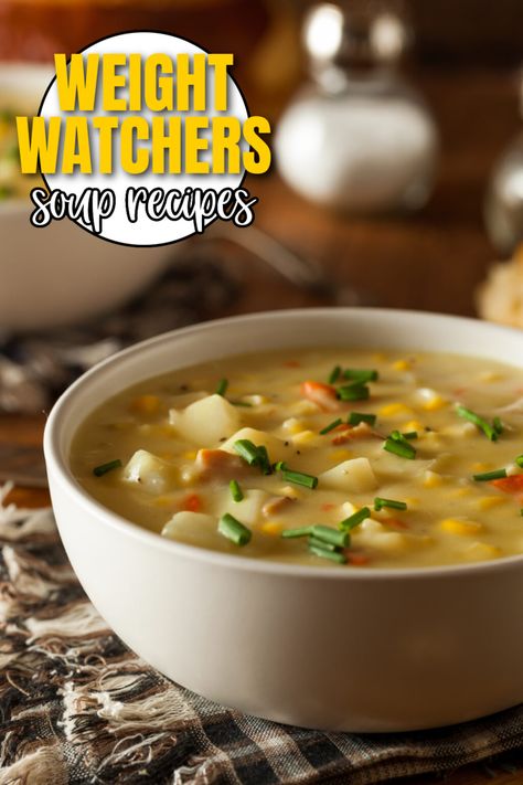 These are some of my all time favorites! #souprecipes #WWrecipes #soup 0 Point Soups Weight Watcher Recipes, Ww Chicken Soup Zero Points, Ww Potato Soup Recipes, Weight Watchers Soups And Stews, Ww Soups Recipes, Ww Soup Recipes Zero Points, Weight Watchers Soup Zero Points, Weight Watchers Chicken Soup, 0 Point Meals