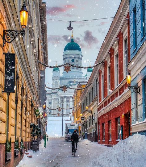 Visit Helsinki, Finland Travel, Helsinki Finland, Snow And Ice, Winter Pictures, Europe Travel Tips, City Aesthetic, Travel Inspo, Pretty Places