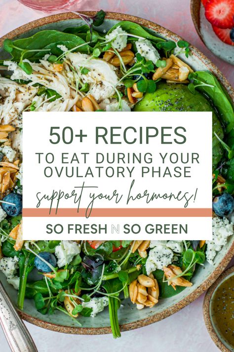 Optifast Intensive Phase Recipes, Ovulatory Phase Recipes Vegan, Ovulating Phase Foods, Ovulating Phase Recipes, Meals For Ovulatory Phase, Ovulating Phase Meals, What To Eat During Ovulation Week, Cycle Synching Recipes, Luteal Phase Soup