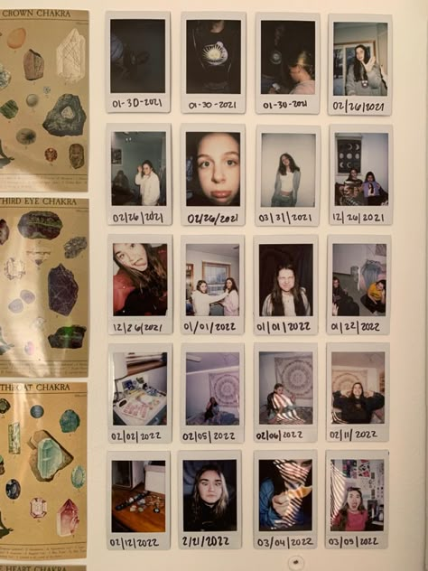 College Apartment Polaroid Wall, Sentimental Room Decor, Polaroid Pictures Display Wall, Guest Polaroid Wall, Polaroid On The Wall, Polaroid Guest Wall, Wall Of Polaroids, Room Polaroid Wall, Polaroid Wall Aesthetic