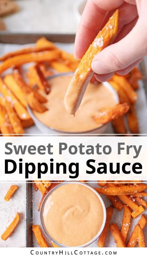 Sweet Potato Fry Sauce, Sweet Potato Dipping Sauce, Fries Dipping Sauce, Sweet Potato Fry Dip, Sweet Potato Fries Dipping Sauce, Hot Honey Mustard, Sweet Potato Fry, Sweet Potato Dip, Cinnamon Yogurt