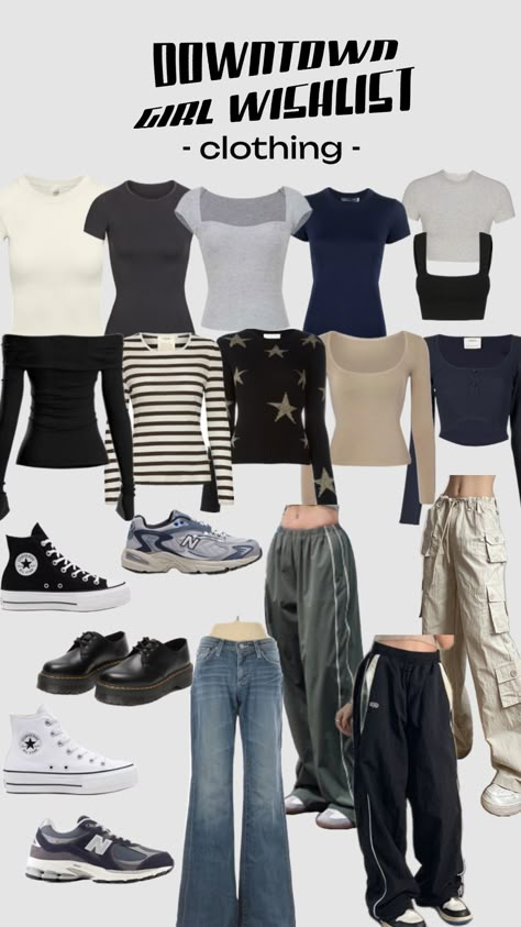 Downtown Girl Aesthetic Clothes, Outfit Ideas Layout, Aesthetic Downtown Girl, Aesthetic Downtown, Outfit Ideas Aesthetic, Downtown Girl Aesthetic, Cool Outfit Ideas, Downtown Outfits, Cool Outfit