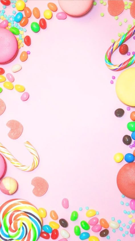 Candy Theme Background, Candy Background Wallpapers, Candyland Invitations Templates, Candy Background Aesthetic, Candy Land Wallpaper, Candyland Wallpaper, Candyland Background, Candy Land Background, Candyland Backdrop