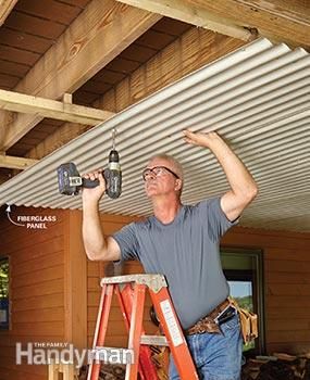 Under Deck Roofing, Under Deck Ceiling, Second Story Deck, Under Deck, Architecture Renovation, Deck Storage, Under Decks, Basement Ceiling, Room Garden