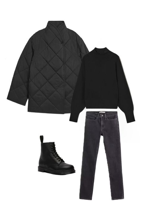 Shop Quilted Shawl Collar Jacket and other curated products on LTK, the easiest way to shop everything from your favorite creators. Quilted Shawl, Shawl Collar Jacket, Outfits Woman, Womens Quilted Jacket, Designer Outfits, All Black Everything, Collar Jacket, Casual Chic Outfit, Shawl Collar