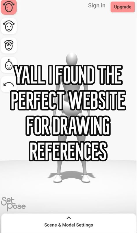 AGAHAG i was trying yo find a website for references and i found setpose.com and its PERFECT. you can move every limb and the camera ,you can chnage the size of certain limbs and i just love it. its linked Poses Ideas For Drawing, Poses To Draw Reference, Pose Websites For Artists, Pose Reference Website, Art Reference Website, Artist Reference Poses, Pose Reference Tutorial, Pose Idea Drawing, Bending Down Pose Reference