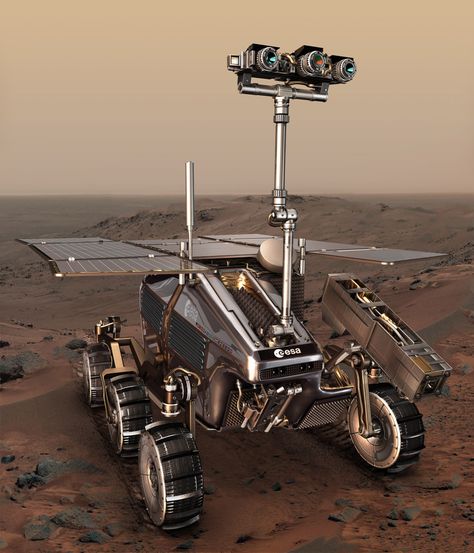 exomars rover Mars Rover Project, Water On Mars, Life In Space, Nasa Spacex, Space For Kids, Mars Exploration, Amateur Astronomy, Curiosity Rover, Mars Rover