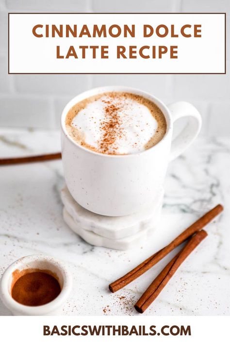 Starbucks Cinnamon Dolce Latte, Cinnamon Dolce Latte Recipe, Coffee Meets Bagel, Vegan Latte, Homemade Starbucks, Coffee Essential Oil, Cinnamon Dolce Syrup, Cinnamon Dolce Latte, Easy Green Smoothie