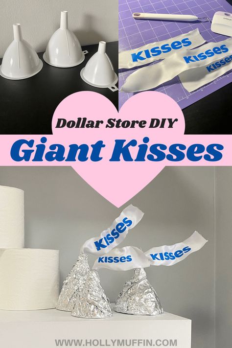 Kiss Decorations, Candy Props, Kitchen Foil, Candy Decorations Diy, Candy Themed Party, Candy Birthday Party, Gingerbread Christmas Decor, Giant Candy, Candyland Birthday