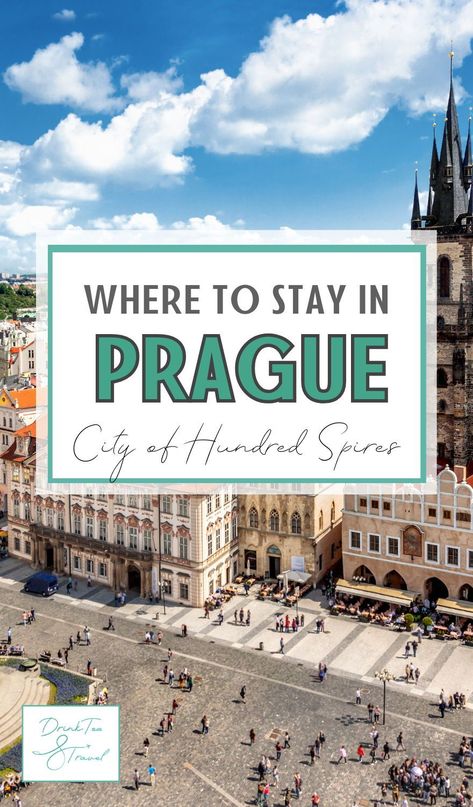 Finding the perfect place to stay in Prague has never been easier! Whether you're looking for luxury with a view of the castle, a cozy apartment in the heart of the Old Town, or a budget-friendly option near vibrant nightlife, our guide has you covered.  Dive into our recommendations to find your ideal Prague retreat and make your trip unforgettable. For more details, visit www.drinkteatravel.com. | travel tips Charles Bridge, Visit Prague, Best Christmas Markets, Prague Castle, Old Town Square, Walking Routes, Hiking National Parks, Central Europe, Us National Parks