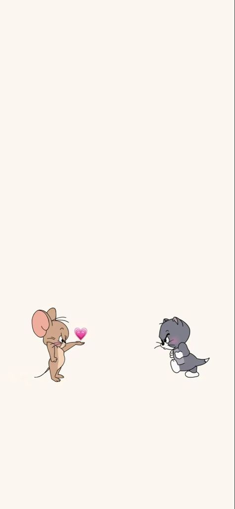 Tom And Jerry Hug Wallpapers, Tom Jerry Wallpaper Cute Couple, White Disney Wallpaper, Tom And Jerry Asethic Wallpaper, Tom Amd Jerry Aesthetic Wallpaper, Alone Wallpers Phone, Tome And Jerry Wallpaper Cute, Tom And Jerry Wallpapers, Tom Und Jerry