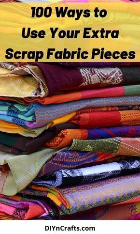 Sewing Projects Using Scrap Fabric, Sewing Leftover Fabric, Craft Ideas With Fabric Scraps, Material Scraps Ideas, Things To Make With Fabric Squares, Scrap Material Crafts, Uses For Fabric Scraps, Material Scraps Ideas Diy Crafts, Scraps Of Fabric Projects