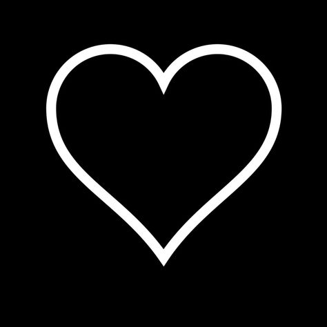 Editing Resources, Heart Overlay, White Icons, Doodle On Photo, Face Stickers, Black Heart, Image Hd, Black Backgrounds, Heart Ring