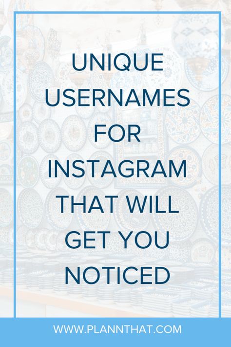 Unique Usernames for Instagram That Will Get You Noticed - Plann Unique Usernames For Instagram, Names For Instagram Username, Unique Usernames, Private Account Username Ideas, Photography Usernames, Cool Names For Instagram, Best Instagram Names, Good Instagram Names, Cute Usernames For Instagram