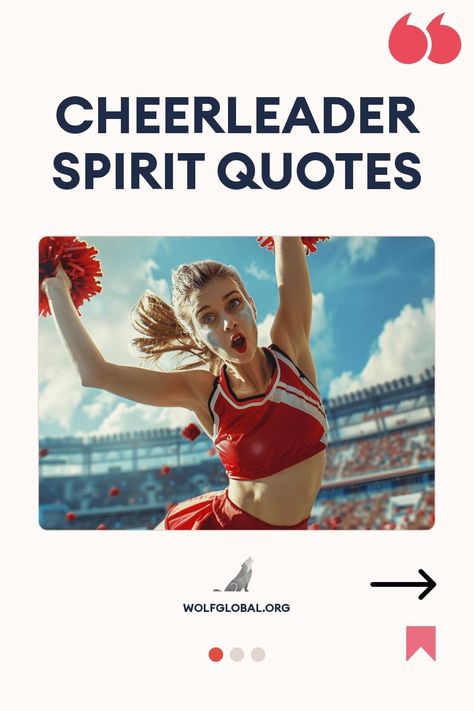 A cheerleader in mid-action with pom-poms, advocating for spirit quotes on a poster.
Inspirational cheerleading checklist with enthusiastic slogans and a "Get More" button, from wolfglobal.org.
Woman with laptop and graphics for Instagram engagement pod invite from WolfGlobal.org. Positive Cheer Quotes, Cheer Encouragement Quotes, Words Of Encouragement For Cheerleaders, Cheerleader Quotes Motivational, Motivational Quotes For Cheerleaders, Inspirational Cheer Quotes, Cheer Quotes Short, Cheer Inspirational Quotes, Cheer Quotes Inspirational