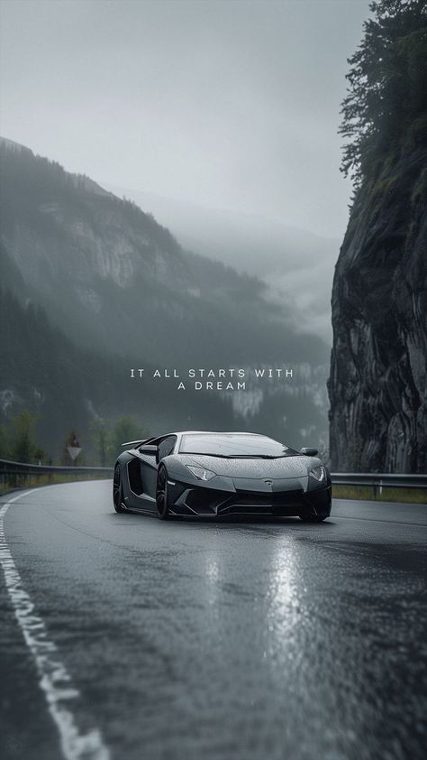 free wallpapers 4K car, sports car, motivation, success, mountains for mobile and desktop Car Motivation, Kereta Sport, Aventador Lamborghini, Sports Car Wallpaper, Super Fast Cars, Automotive Artwork, Cool Car Pictures, Lamborghini Cars, Motivational Wallpaper