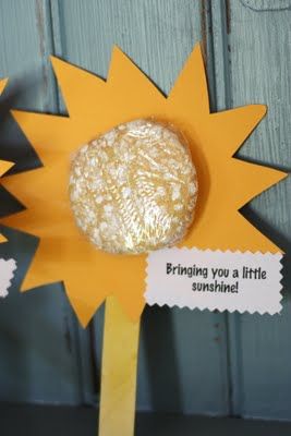 Bringing you a little sunshine Nurses Week Humor, Nursing Home Week, Nursing Home Administrator, Sunshine Cookies, Nurses Week Quotes, Nursing Home Crafts, Cookies Lemon, Nursing Home Gifts, Nursing Home Activities