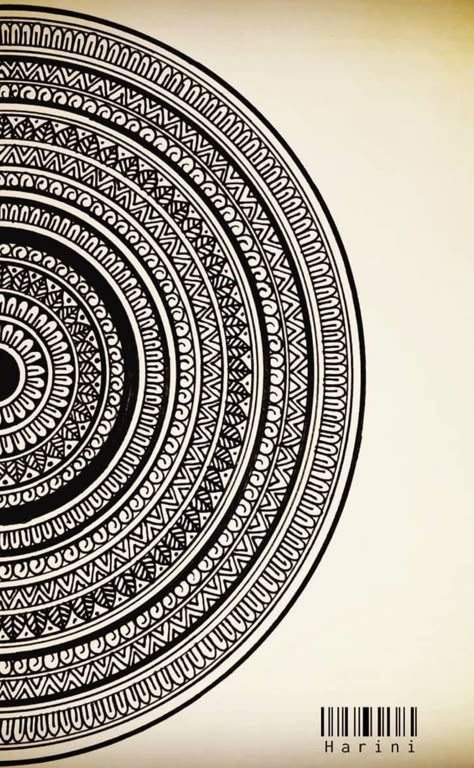 Mandala Drawing Aesthetic, Mandala Art Sketch Book, Full Page Mandala Art Easy, Madala Art Easy Diy, Easy And Simple Mandala Art, Simple Easy Mandala Art, Mandala Art Therapy Colouring In, Mandala Sketch Simple, Half Mandala Drawing