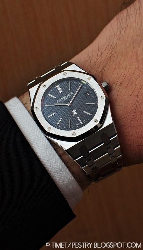 Audemars Piguet Men, Ap Royal Oak, Audemars Piguet Watches, Guy Fits, Fancy Watches, High Fashion Jewelry, Expensive Jewelry Luxury, Men's Outfits, Wrist Game