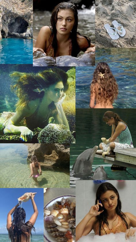 collage, aesthetic, h2o mermaids Cleo H2o, H2o Just Add Water, Christian Iphone Wallpaper, H2o Mermaids, Mermaid Wallpapers, Mako Mermaids, Water Aesthetic, Soft Pink Theme, Mermaid Swimming