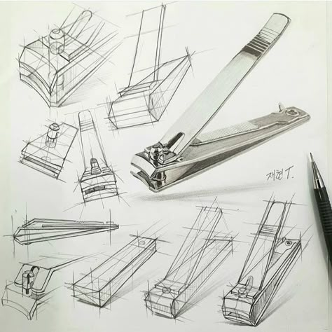 Product Design Drawing Sketches, Product Drawing Sketches, Industrial Design Drawing Product Sketch, Product Design Sketch Portfolio, Object Design Sketch, Objects Sketching, Product Design Sketch Concept, Industrial Product Design Sketch, Sketch Design Product