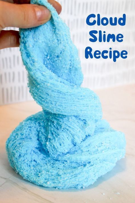 Experience the magic of cloud slime with our easy guide! Learn to make stretchy, fluffy slime at home for endless fun and creativity. Cloud Slime Recipe Easy, Diy Slime Recipe 2 Ingredients, How To Make Cloud Slime, No Activator Slime Recipe, Cloud Slime Recipe, Best Fluffy Slime Recipe, Borax Slime Recipe, Slime At Home, Gems Crafts