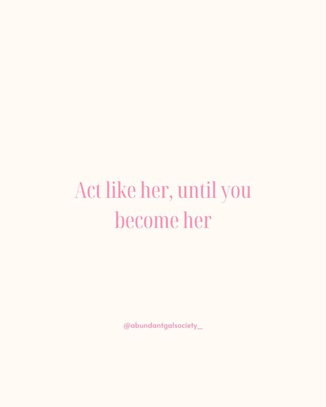 Act like her until you become her. #actasif #manifesting #manifestation #goals #her #futureself #manifestationcoach #mindsetshift Manifestation Goals, Wealthy Woman, Classy Lifestyle, Becoming Her, Mood Boards, Dream Life, Acting, Vision Board, Ipad